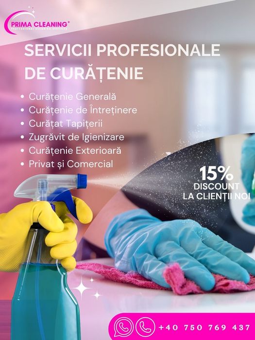 Curatenie pe toate planurile Drumul Carului • OLX.ro