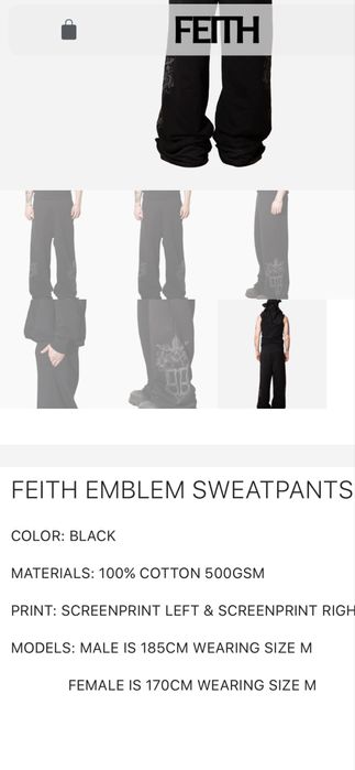 Pantaloni Feith sweatpants
