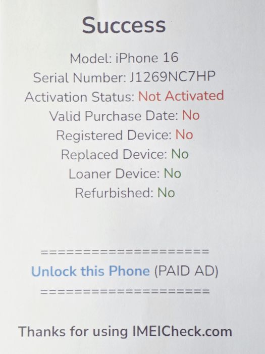 ЧИСТО НОВ 128GB iPhone 16 Гаранция от Vivacom до 2028г. White | Бял