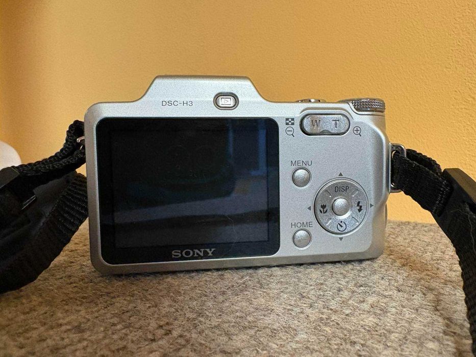 Фотоапарат Sony Cyber Shot DSC-H3, сив