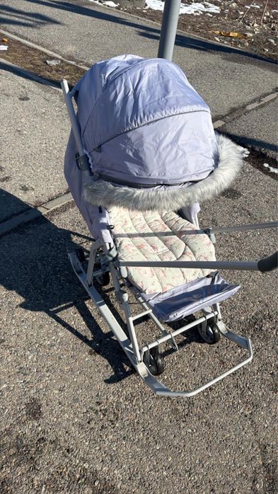 Коляска и зимние сани Nika