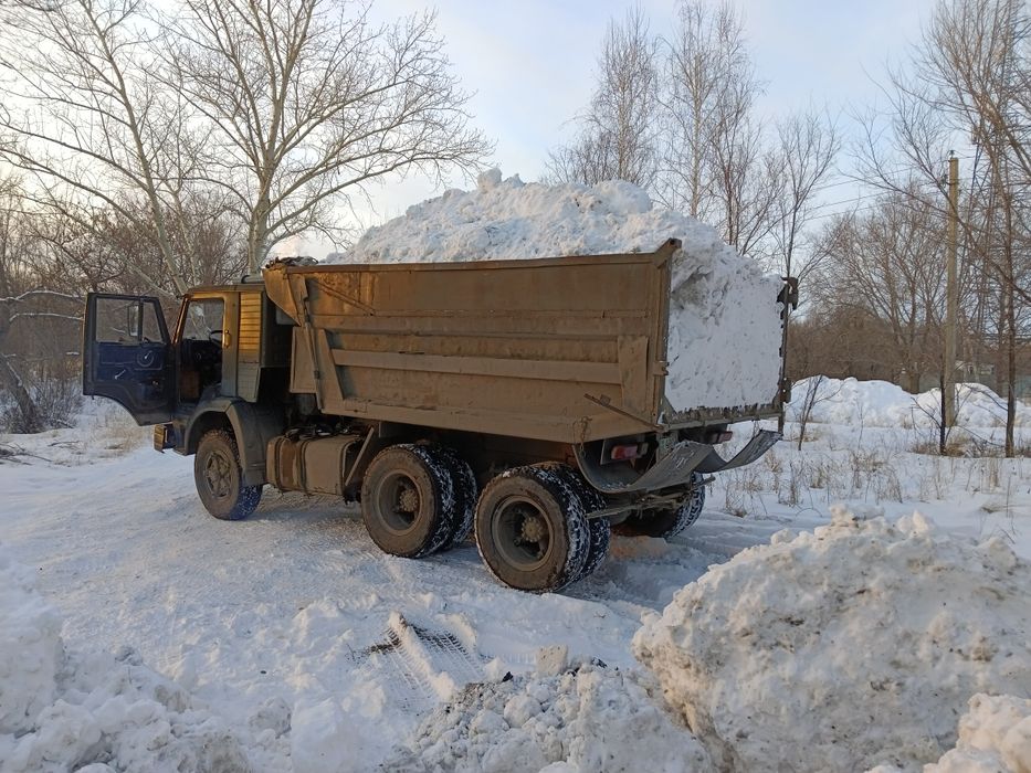Вывоз мусора и снега Камаз