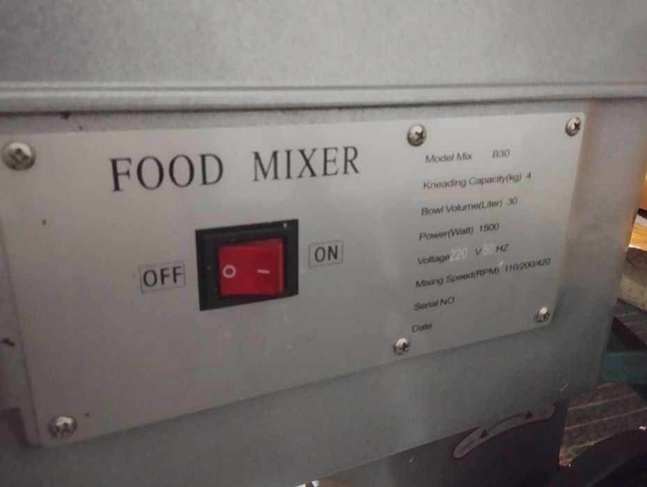 Mikser B30 yangi holati
