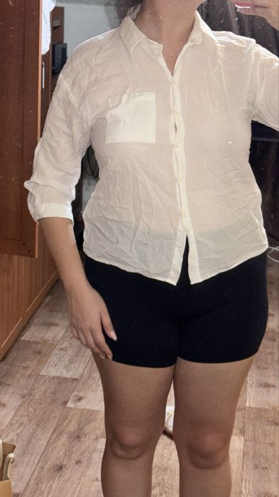 Рубашка на лето белая