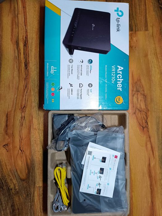 Archer VR1210v безжичен двулентов гигабитов VoIP VDSL/ADSL рутер