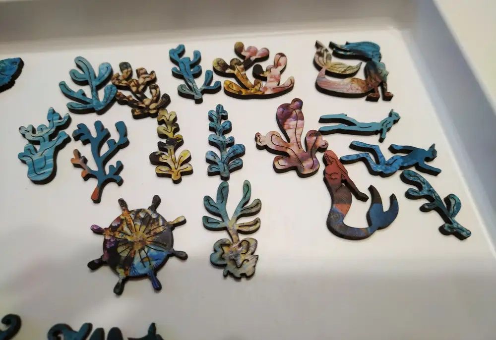 Красивые пазлы из дерева (новые)