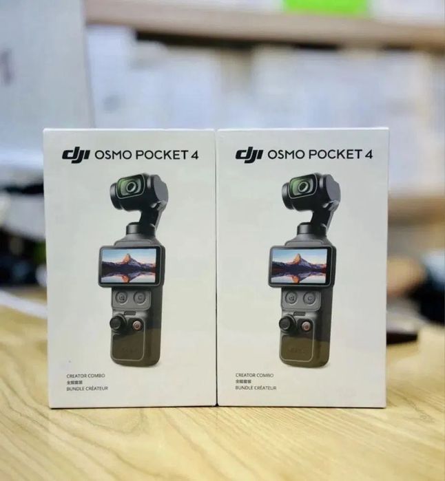 Dji Osmo Pocket 4 Creator Combo New 2026
