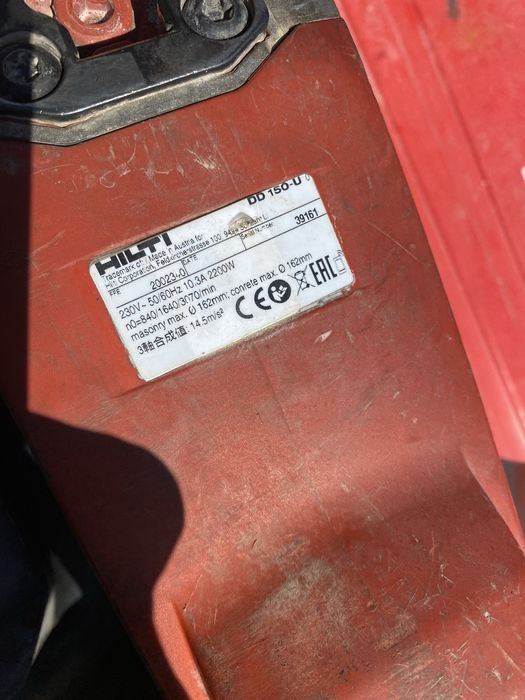 Masina de carotat HILTI DD 150U