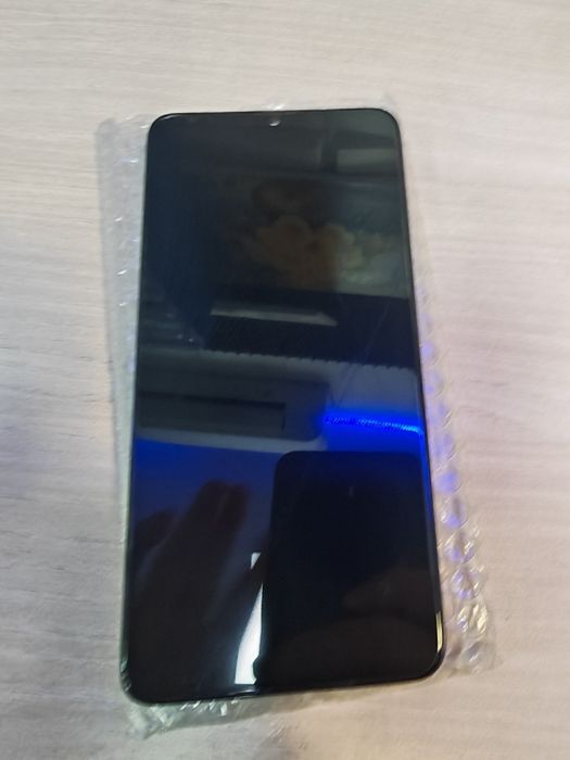 Samsung A20s дисплей с рамка и тъчскрийн  нов черен