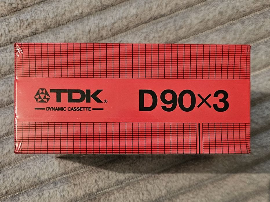 Pack 3 Casete Audio TDK  D90 Japan 1982