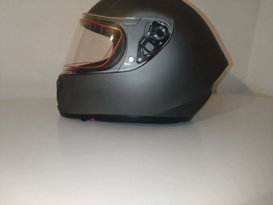 CASCA MOTO full face- Integrala, ,  cu viziera clara marimea M produs nou