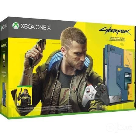 Xbox one X 1TB cyberpunk limited edition