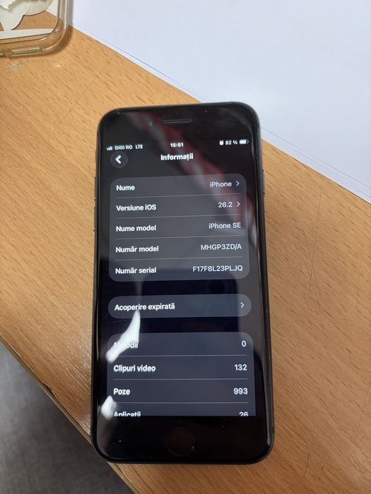 Vand iphone SE..