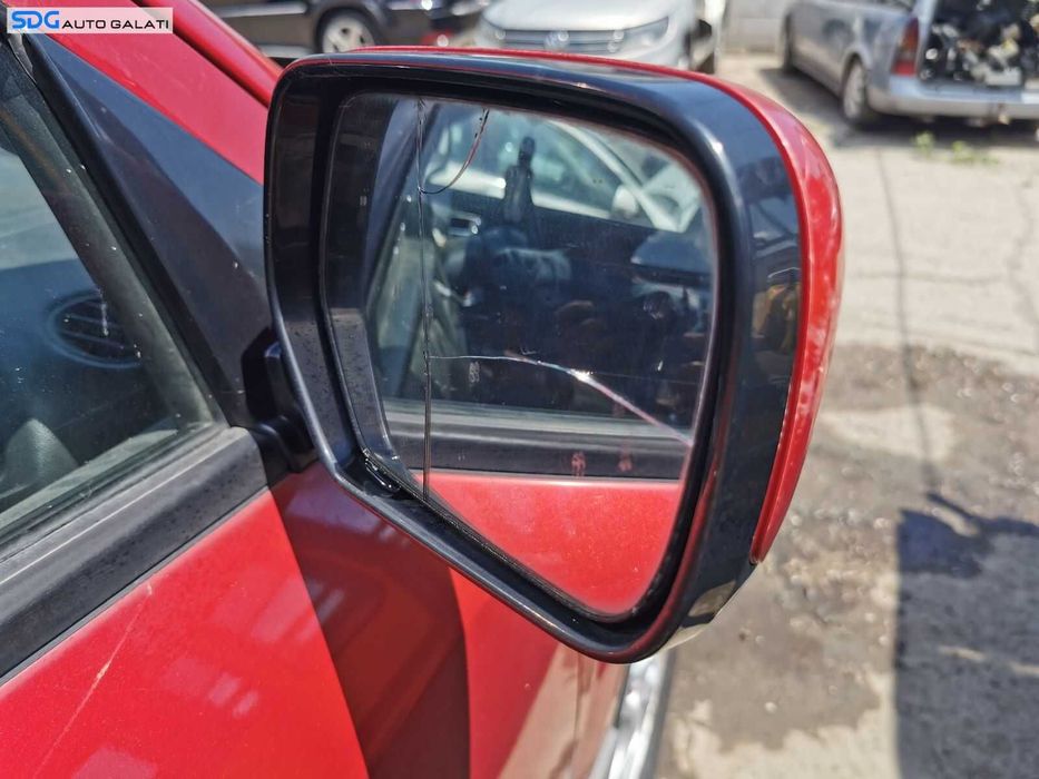 Oglinda Dreapta Electrica FARA Pliere Electrica Mitsubishi Outlander 2003 - 2008 Culoare Rio Red Metallic R20 R20B [0598]