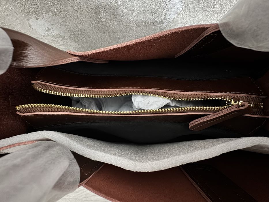 Продам новую кожаную сумку