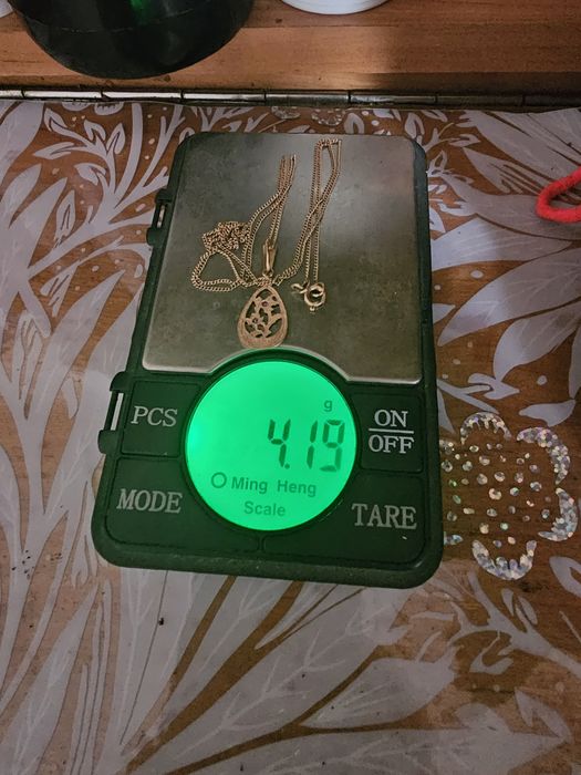 Советские цепь +кулон 583СССР