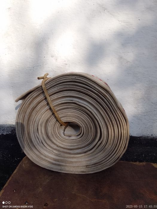 Продам пожарный шланг Д-51. Без стволов. Около 13м. 1м - 700 тг.