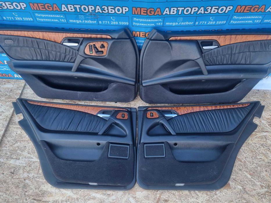 Обшивки дверей ( дверные карты ) на Мерседес 210 / Mercedes w210