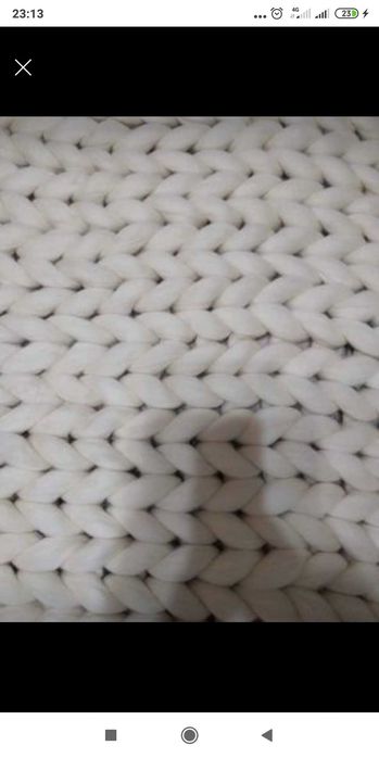 Мериносово одеяло, одеало, декор за коледни снимки 145 лв / 74.13€