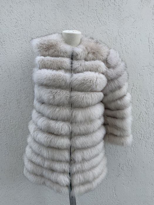 Haina blana naturala vulpe bej model 6 in 1 transformers