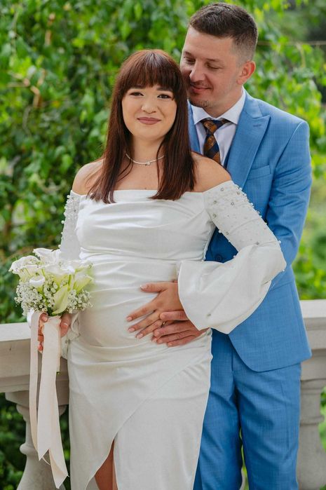 Rochie gravida cununie