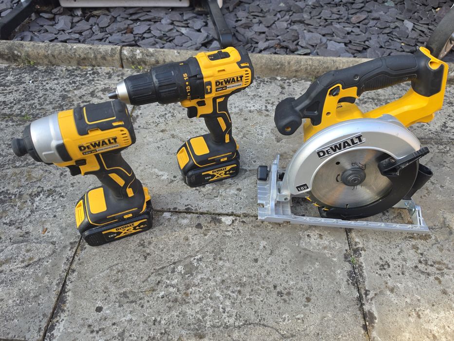 Set dewalt 18v circular set driluri