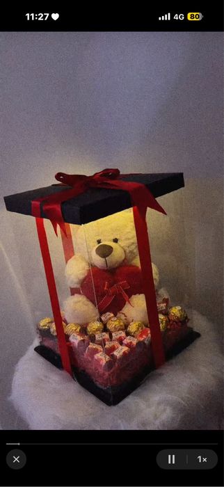 Aranjament floral dulce