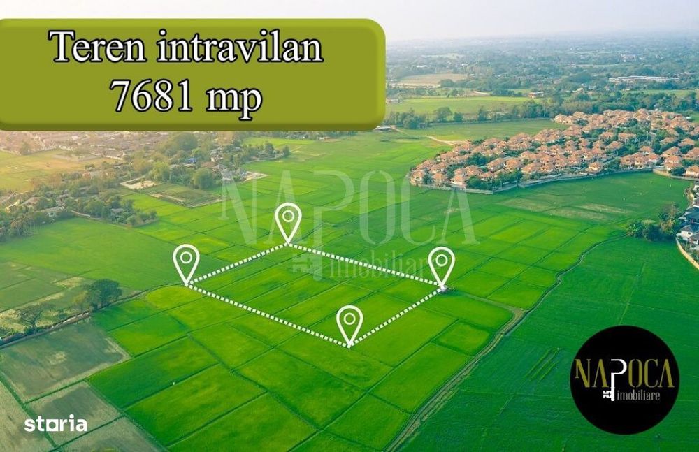 Teren intravilan pentru constructii de vanzare in Borhanci, Cluj Napoc