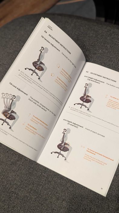 Scaun ergonomic Colamy Atlas gri inchis, Nou la cutie