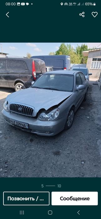 Hyundai sonata зайчик 2002й