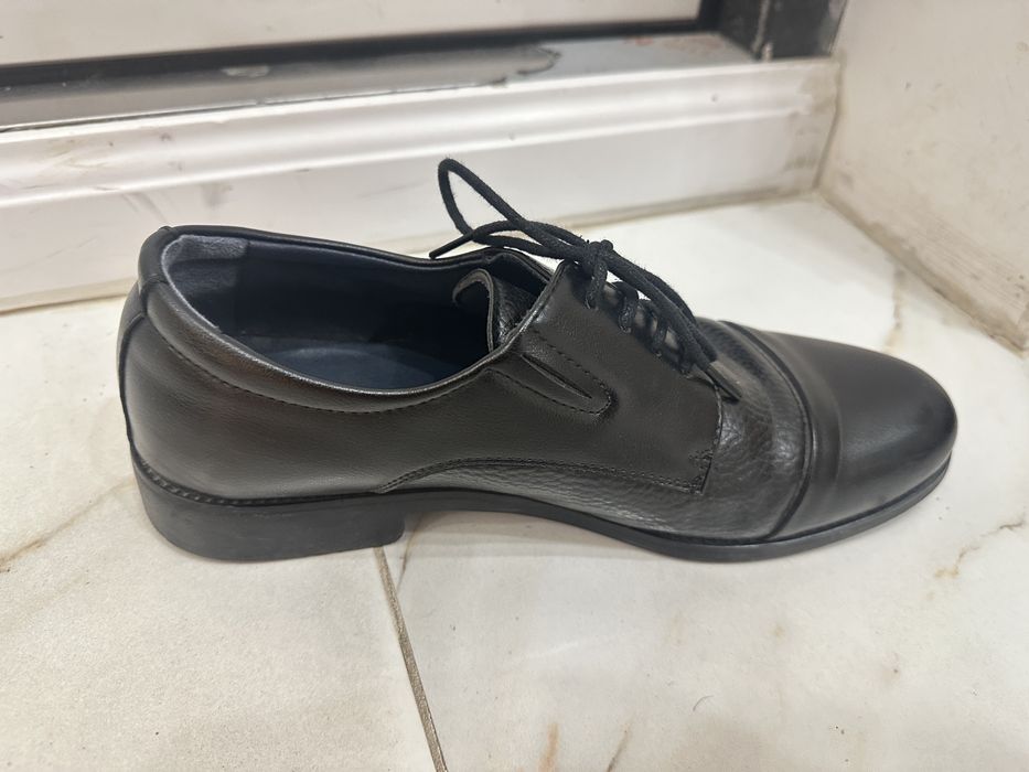 кожный туфли мужские