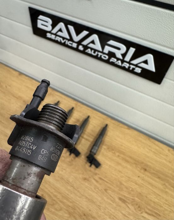 Продавам комплект 6 броя пиезо дюзи bmw за двигатели 3д м57 231к.с