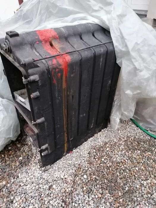 Cazan lemne Hunor 38kw defecta