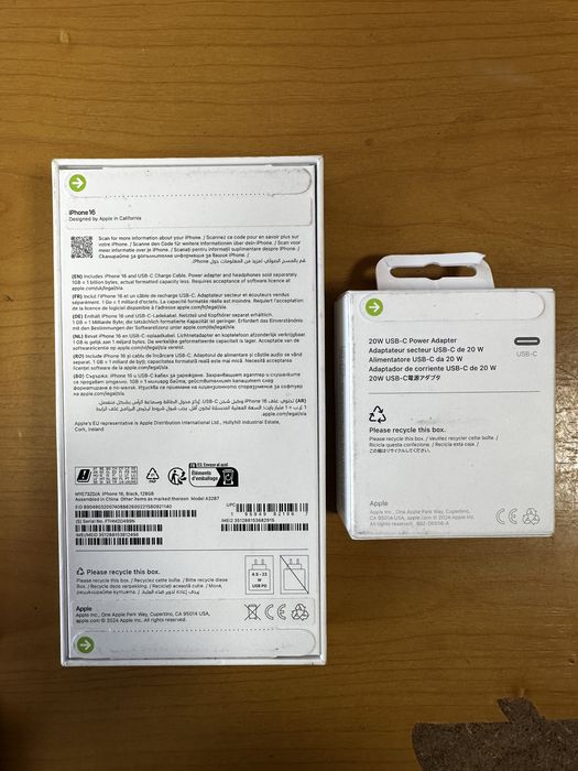 Iphone 16 НЕ ОТВАРЯН + ПОДАРЪК Зарядно