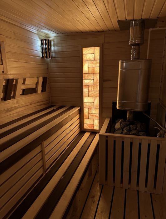 Баня на дровах!!