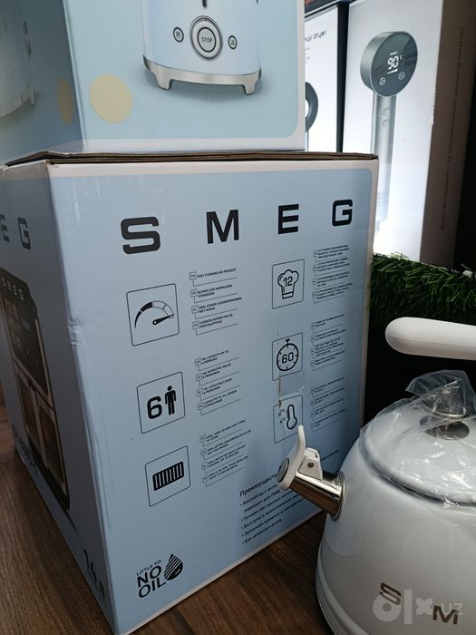Аэрогриль Smeg SY-850 D-T, черный
