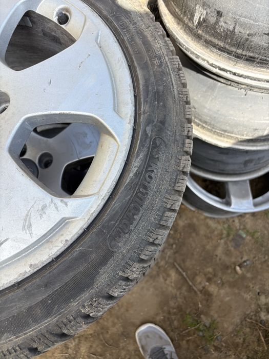 Джанти 17ки 5х112 с нови зимни гуми