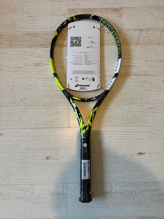 [NOU] Racheta Tenis Babolat Pure Aero - 300g, Cap 100 - Sigilata - L2 si L3