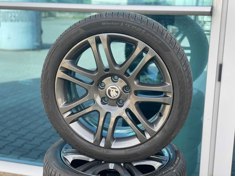 Jante Skoda Octavia Mk4 Anvelope iarna Hankook top 225 45 18