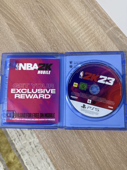 Диск на пс5 NBA 2k23