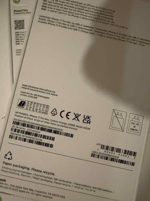 Iphone 17 pro max si iphone 17 pro