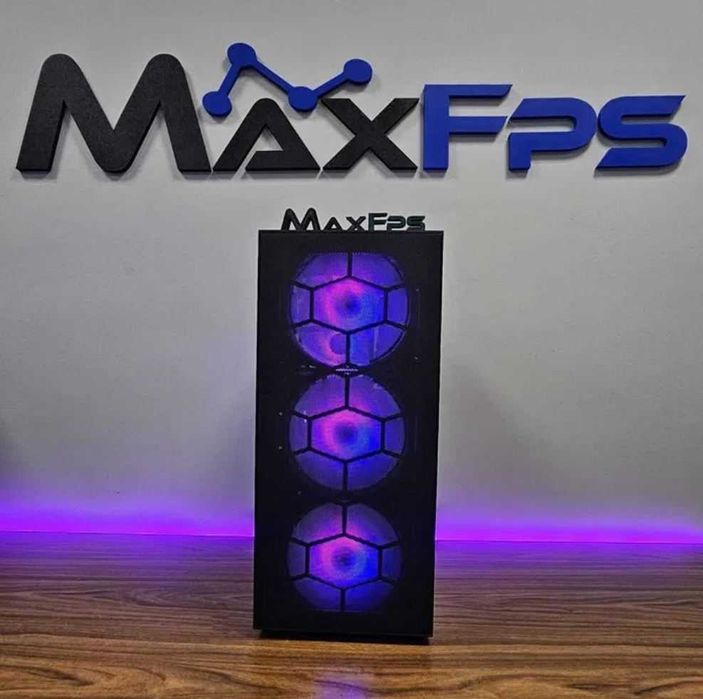 Геймърски Компютър! Ryzen 7 7800X3D, 32GB DDR5, RTX 5070 - НОВ