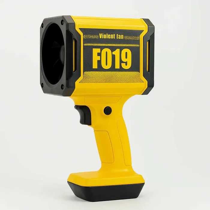 Suflantă Turbo Jet 1000W, Portabila, Viteză Reglabilă, Fără Fir, 45m/s