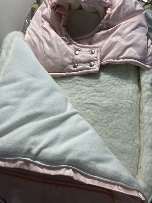 Продам зимний конверт на овчине