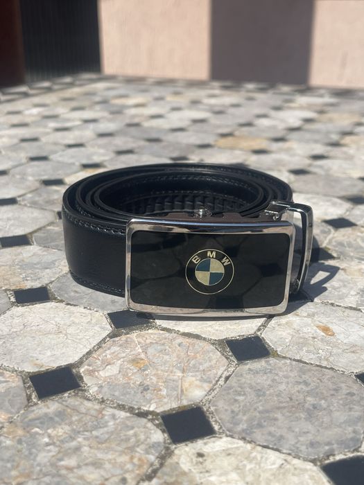 Curea barbati BMW - reglabila - catarama cu logo BMW - 125cm