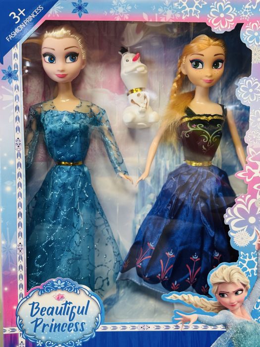 Кукли Елза Анна 23см Олаф комплект FROZEN Замръзналото кралство кукла