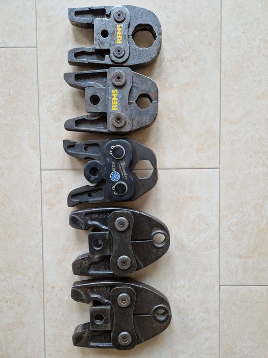 Rems  M35 , Uponor U 20 - falci sertizare