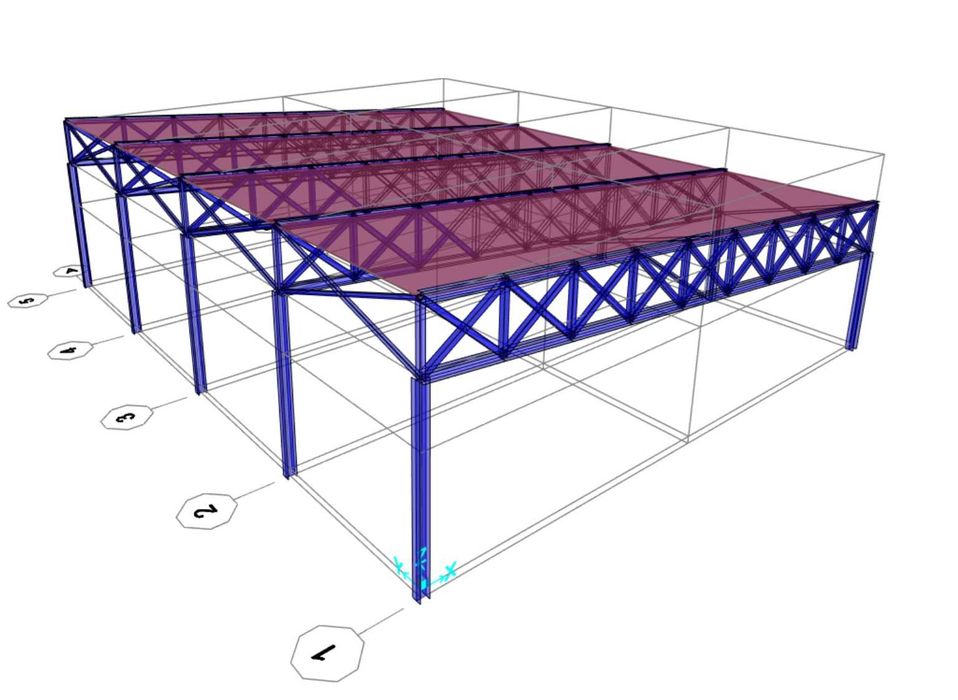 Modele Proiecte Hale Metalice Grinzi cu Zabrele etc.