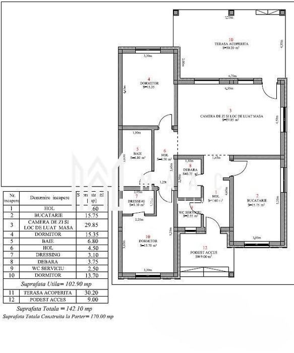 Casă tip duplex I 3 camere I Curte I Panouri solare I Cristian