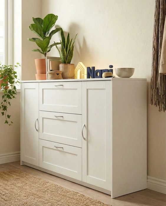 Тумба SIRI с ящиками и дверцами. Стиль и европейское качество